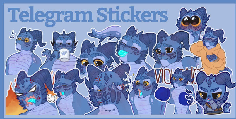 1 pack + 3 stickers individuais